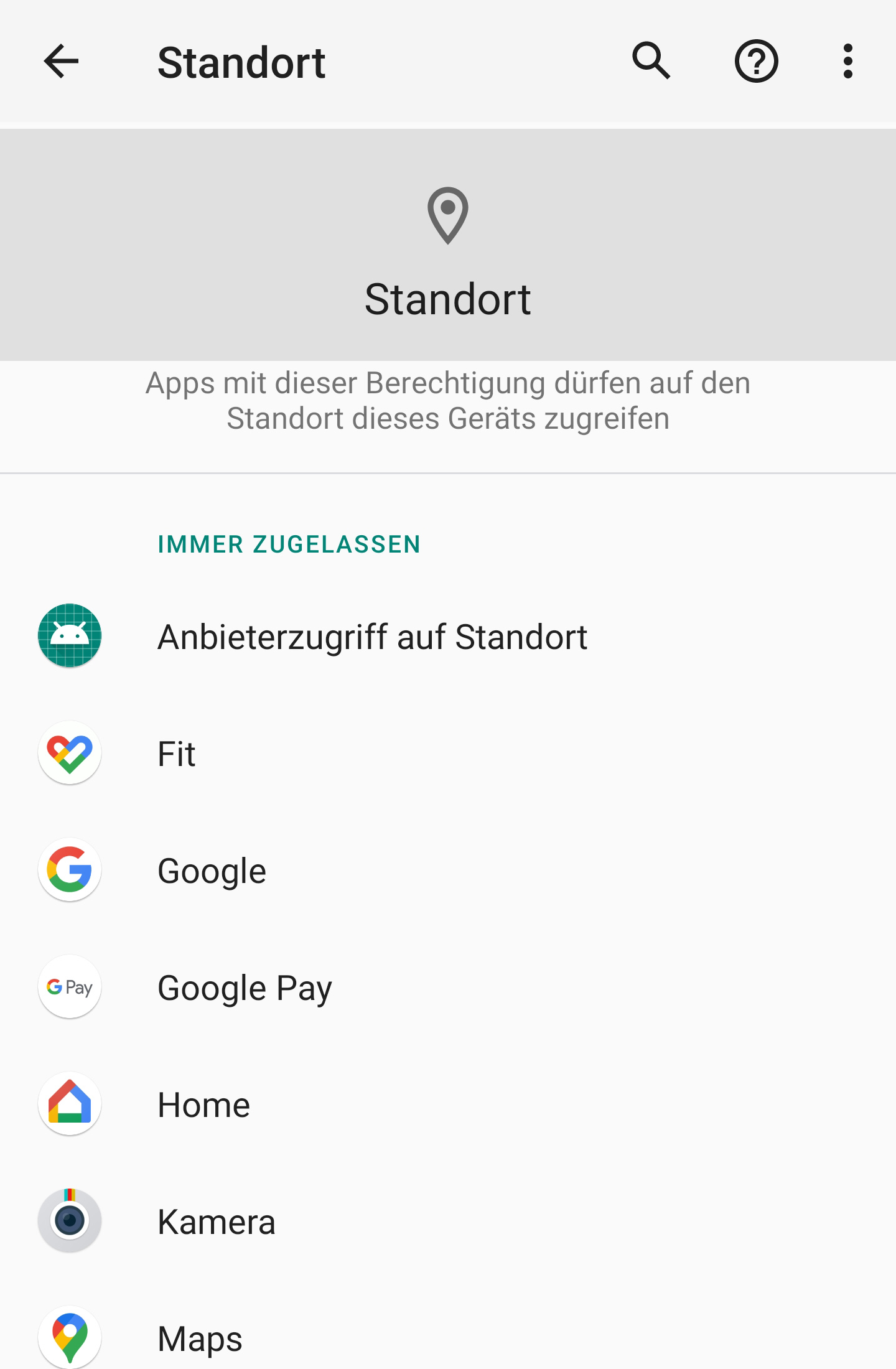 Android Berechtigung Speicher